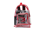 Nike 3Brand Clear Backpack – Red – One size (23L)