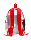 Nike 3Brand Clear Backpack – Red – One size (23L)