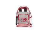 Nike 3Brand Clear Backpack – Red – One size (23L)