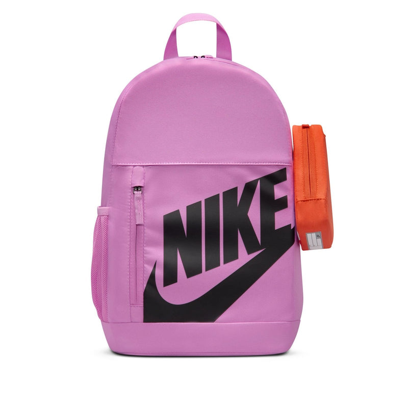 Nike Big Kids' Elemental Backpack (20L), Light Magenta/Orange/Black, MISC