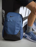 Nike Brasilia Backpack (X-Large), Diffused Blue/Black/Black, MISC