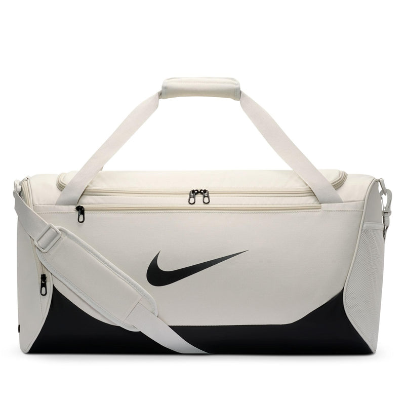 Nike Brasilia Duffel (Medium), Light Bone/Black/Black, MISC