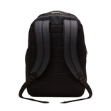 Nike Brasilia Medium Training Backpack for Women and Men with Secure Storage & Water Resistant Coating, Black/Black/White