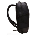 Nike Brasilia Medium Training Backpack for Women and Men with Secure Storage & Water Resistant Coating, Black/Black/White