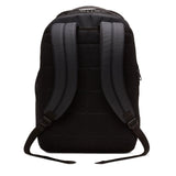 Nike Brasilia Medium Training Backpack for Women and Men with Secure Storage & Water Resistant Coating, Black/Black/White