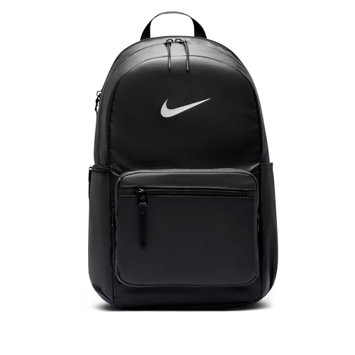 Nike Heritage Eugene Wintered Backpack, Black/Black/White, MISC | Backpacks4Less