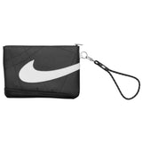 Nike Icon Blazer Wristlet – Streetwear Clutch with Iconic Swoosh and Sleek Space for Your Daily Essentials (Black/White,One Size)