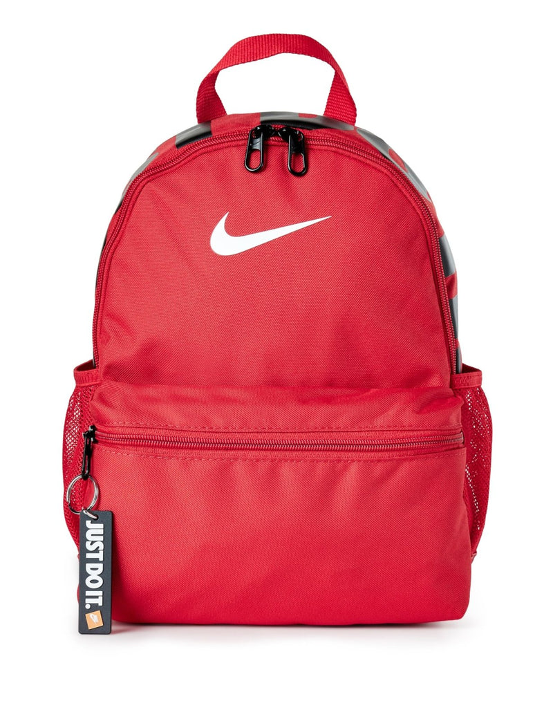 Nike Kid's Brasilia JDI Mini Backpack (11L), University Red/Black/White, MISC