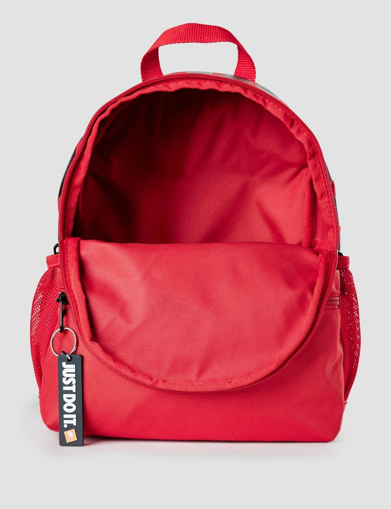 Nike Kid's Brasilia JDI Mini Backpack (11L), University Red/Black/White, MISC