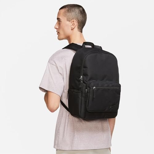 Nike Men's DB3300-010 Black Backpack, 18 x 12 x 6 inches