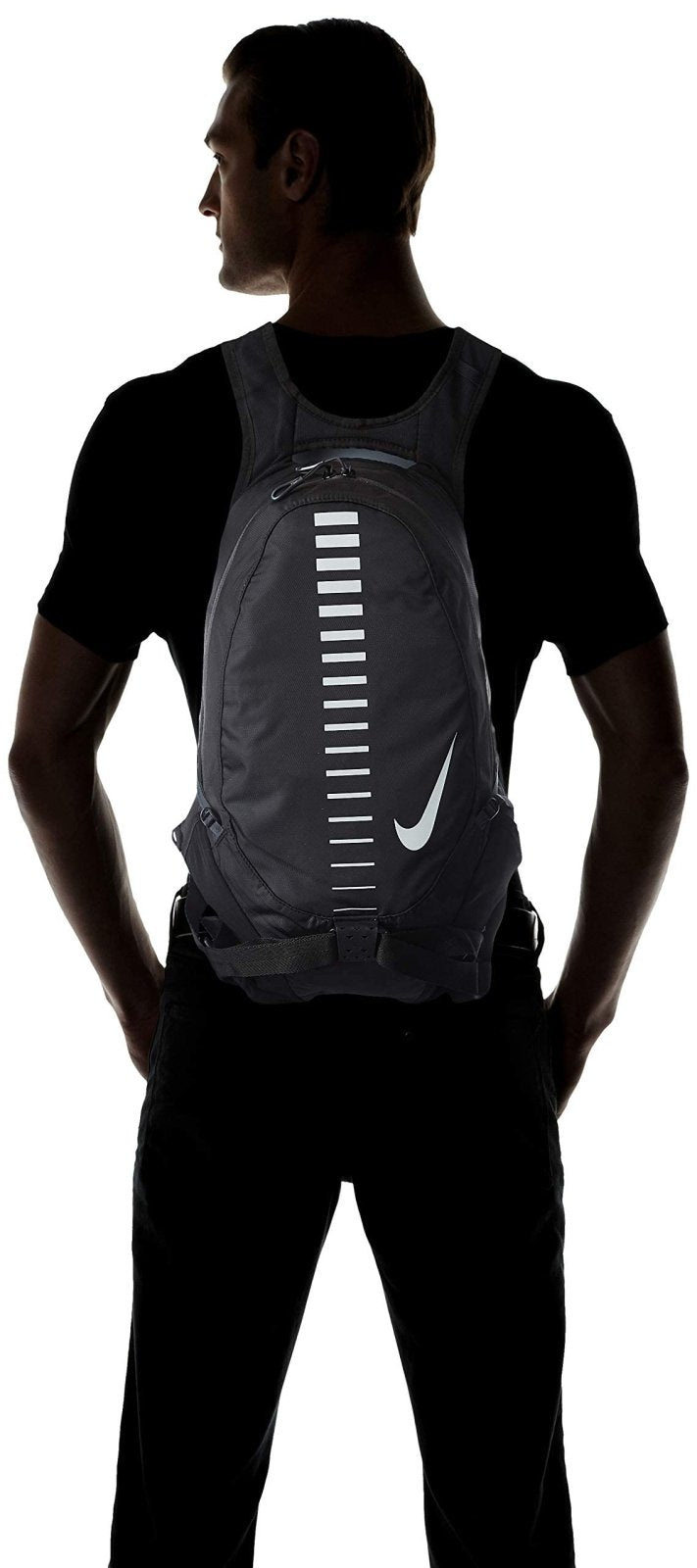 Nike RN9010 - 045 Rucksack, Black/Anthracite, 3.9 gal (15 L), Run Commuter Backpack