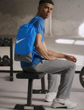 Nike Unisex Brasilia 9.5 Training Gym Sack (18L), Game Royal/Black/White, MISC