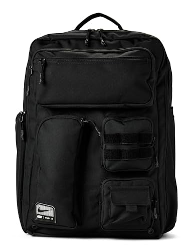 Nike Utility Elite Backpack 2.0, Black/Black/White, MISC | Backpacks4Less