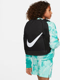 Nike Y BRSLA BKPK - SP23 BackpackUnisex Kids, Black/Black/White, Einheitsgröße