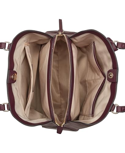 Nine West Lakelyn triple compartment carryall