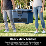 Ninja FB151BL FrostVault 50qt Hard Cooler with Dry Zone, Integrated Fridge-Temp Dry Storage Drawer, Premium Heavy-Duty Insulated Cooler, Keeps Ice for Days, Lakeshore Blue