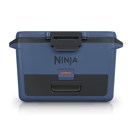 Ninja FB151BL FrostVault 50qt Hard Cooler with Dry Zone, Integrated Fridge-Temp Dry Storage Drawer, Premium Heavy-Duty Insulated | Backpacks4Less