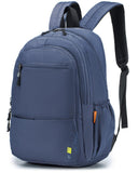Nixjoro Personal Item Bag 17x10x9 Travel Backpack Carry On Flight Approved Ryanair 40x20x25cm Lightweight Waterproof Causal Bookbag for College, Travel (Blue)