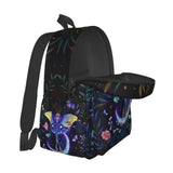 Nmbvcxz Moon - Moth Backpack for Women 16.7 inch Travel Casual Laptop Backpack Lightweight Waterproof Durable Hiking Daypack