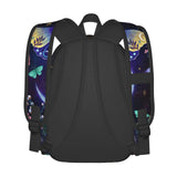 Nmbvcxz Moon - Moth Backpack for Women 16.7 inch Travel Casual Laptop Backpack Lightweight Waterproof Durable Hiking Daypack