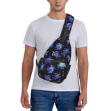 Nmbvcxz Sea turtle Sling Bag Crossbody Bag for Women Men Sling Backpack Casual Travel Hiking Daypack Chest Shoulder Bag