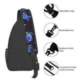 Nmbvcxz Sea turtle Sling Bag Crossbody Bag for Women Men Sling Backpack Casual Travel Hiking Daypack Chest Shoulder Bag