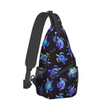 Nmbvcxz Sea turtle Sling Bag Crossbody Bag for Women Men Sling Backpack Casual Travel Hiking Daypack Chest Shoulder Bag