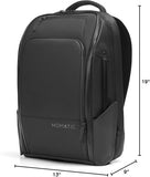 NOMATIC 20L Travel Pack - Mens Travel Backpack - Expandable to 30L - Water Resistant Daypack - TSA - Ready - Lightweight Business Traveling Backpack for Men - 16" Laptop Compartment