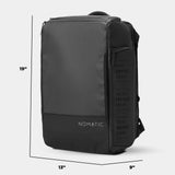 NOMATIC 30L Travel Bag - Convertible Duffel/Backpack, Carry - on Size for Airplane Travel, Everyday Use Laptop Bag, TSA Compliant Black Backpack