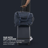 NOMATIC 30L Travel Bag - Convertible Duffel/Backpack, Carry - on Size for Airplane Travel, Everyday Use Laptop Bag, TSA Compliant Navy Backpack