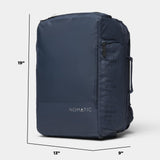 NOMATIC 30L Travel Bag - Convertible Duffel/Backpack, Carry - on Size for Airplane Travel, Everyday Use Laptop Bag, TSA Compliant Navy Backpack