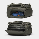 NOMATIC 30L Travel Bag - Convertible Duffel/Backpack, Carry - on Size for Airplane Travel, Everyday Use Laptop Bag, TSA Compliant Olive Backpack