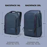 NOMATIC Backpack - Travel Carry On Backpack - Laptop Bag 20L - Water Resistant Travel Backpack - Traveling Carry On Backpack for Women and Men - Business Backpack - Personal Item Bag