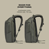 NOMATIC Backpack - Travel Carry On Backpack - Laptop Bag 20L - Water Resistant Travel Backpack - Traveling Carry On Backpack for Women and Men - Business Backpack - Personal Item Bag