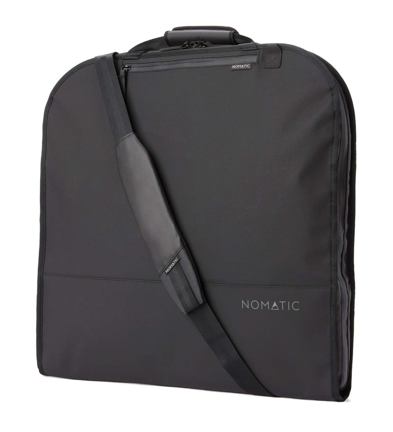 NOMATIC Garment Bag - Premium Black Nylon Garment Bag, Travel Hanging Luggage Garment Bag with Shoe Compartment, Holds Up To 3 Suits Plus Accessories, V2