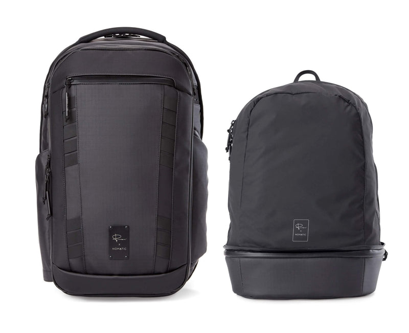 NOMATIC McKinnon Camera Pack + Cube Pack Bundle - Travel Backpack and Bag by Peter McKinnon for Photographers, DSLR Camera Backpack for Men and Women
