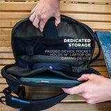 NOMATIC Navigator RS Sling 10L - Slim & Lightweight Crossbody, Everyday Fanny - Pack, Anti - Theft Sling - Water Resistant & Everyday Minimalist Carry Bag - Black
