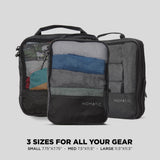 NOMATIC Packing Cubes, Compression Luggage Organizers for Carry - On, Suitcases, Travel Bags, Small