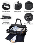 Noozion Garment Duffle Bags for Travel, Convertible Carry on Bag with Shoe Compartment,3 in 1 Waterproof Travel Suit Bag with Shoulder Strap for Men Women