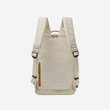 Nordace Siena Pro 13 Smart Backpack - 13.3" Laptop Backpack, 15L Daily Backpack for Travel, Everyday, or Work (Beige - Brown)