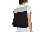 Notabag Original 2 in 1 Backpack and Bag (Grey/Black) – reusable grocery bags foldable – clever design for more flexibility – grocery tote bag