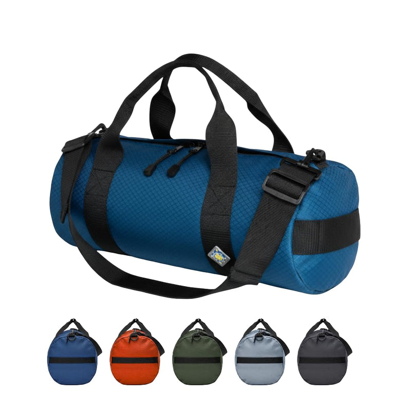 NSS 14L Compact Duffel Bag, Heavy - Duty Gear Bag, 1050D Tuff Cloth, Diamond Ripstop, Reinforced Stitching - Blue