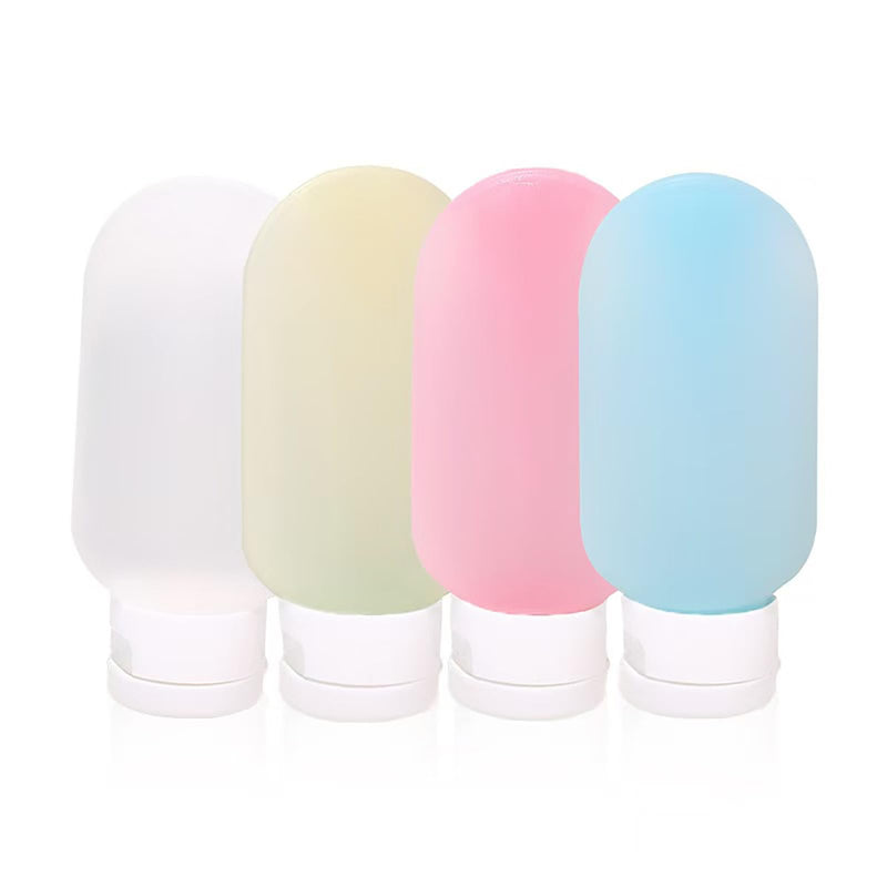NVXLIDB travel bottle 4 - piece set, portable and leak - proof, suitable for shampoo, shower gel, body lotion and conditioner, a must - have for travel