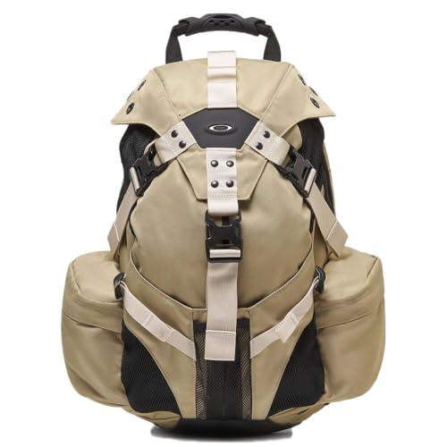 Oakley Icon RC Backpack, 32L, Pebble/Mist, 0% Recycled Polyester, HYDROFREE DWR, Laptop Sleeve, Organizer Panel (FOS901479-7GW-U)