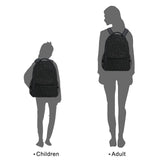 Oarencol Black Leopard Backpack Animal Skin Print Bookbag Daypack Travel Hiking Camping School Laptop Bag