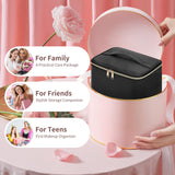 OCHEAL Travel Makeup Bag, Cosmetic Bags for Women Makeup Case Organizer Large Capacity Travel Toiletry Bag Storage Bags with Divider and Handle for Cosmetics Toiletries Brushes Tools - Large, Black