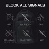OFFGRID Made in USA Faraday Backpack PRO for Laptops & Multi - device Protection, Premium Military Grade EMP Proof Bag for Data Protection and Privacy