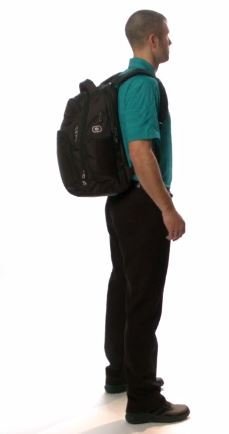 OGIO 411065 Mercury 17" Computer Laptop Backpack, Black