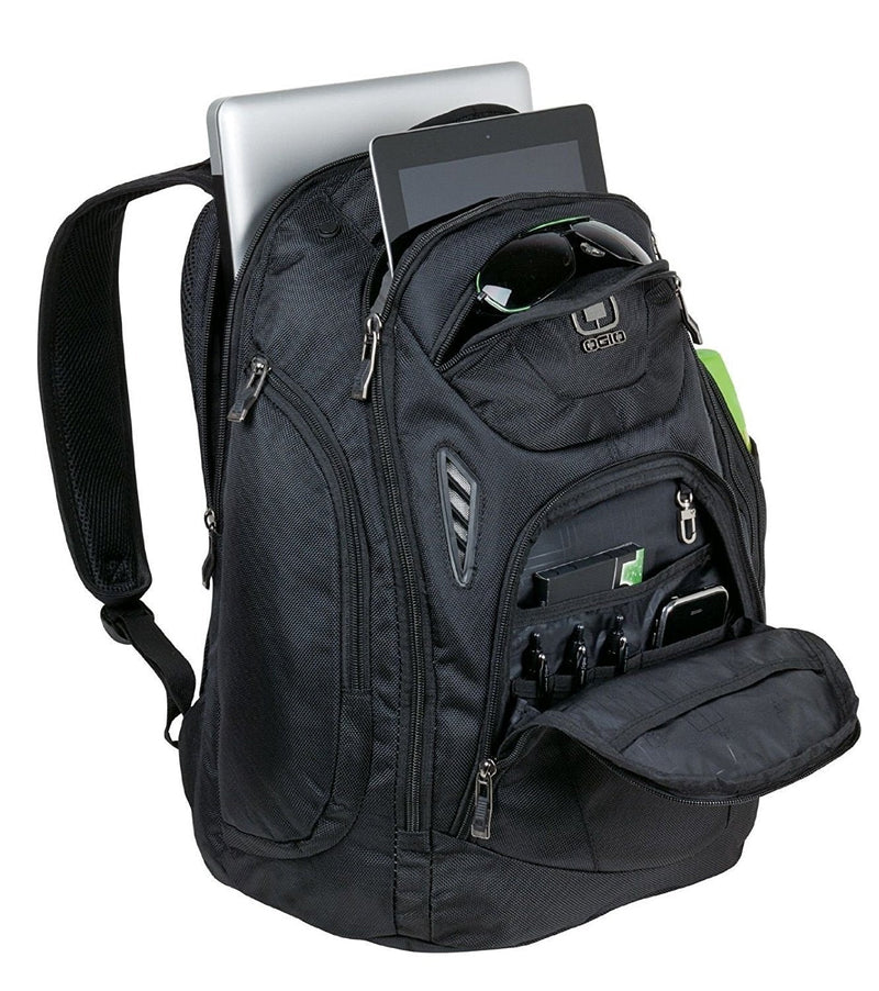 OGIO 411065 Mercury 17" Computer Laptop Backpack, Black