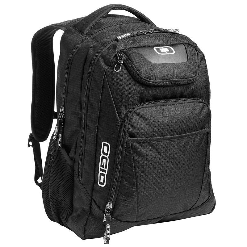OGIO 411069 - BLACK Business Excelsior 17" Laptop Backpack/Rucksack, Black/Silver